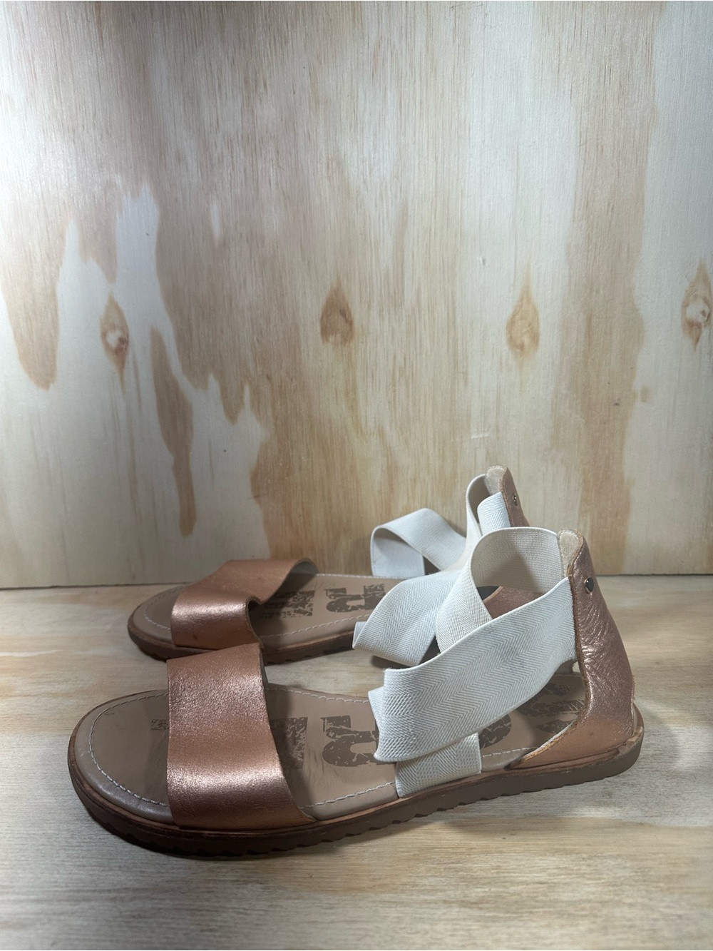 Sorel Ella II Rose Gold Sandals Women’s Size 8